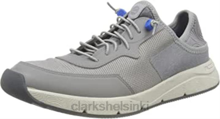 miesten davis matalat tennarit clarks harmaa yhdistelmä Clarks miehet 2DHN437 harmaa yhdistelmä