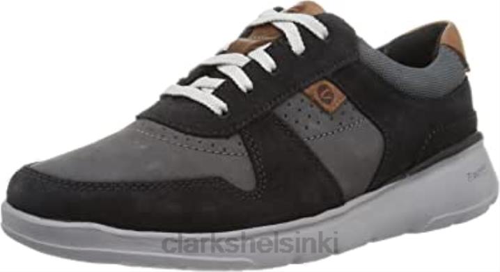miesten gaskill vibe tennarit clarks musta combi Clarks miehet 2DHN2277 musta yhdistelmä