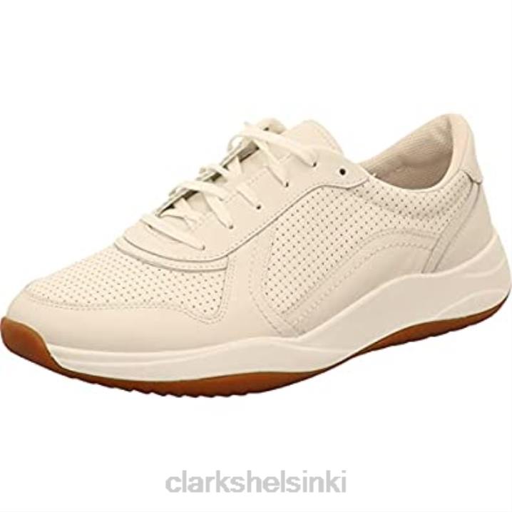 miesten sift speed matalat tennarit valkoinen valkoinen nahka valkoinen nahka clarks Clarks miehet 2DHN718 valkoista nahkaa