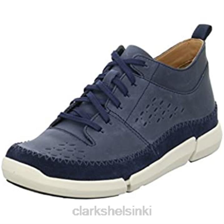 miesten trifri hi high tennarit clarks sininen laivastonsininen nubukki Clarks miehet 2DHN349 sininen laivastonsininen nubukki