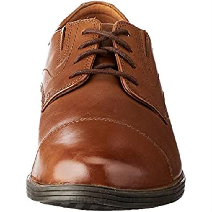 miesten whiddon cap lenkkarit tummanruskea nahka clarks Clarks miehet 2DHN2974