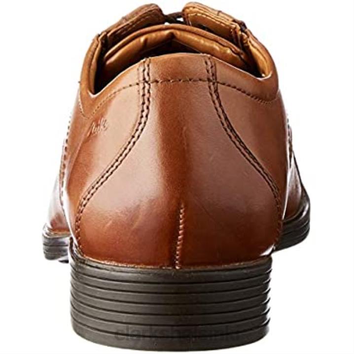 miesten whiddon cap lenkkarit tummanruskea nahka clarks Clarks miehet 2DHN2974