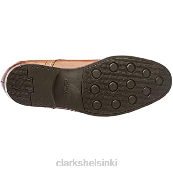 miesten whiddon cap lenkkarit tummanruskea nahka clarks Clarks miehet 2DHN2974