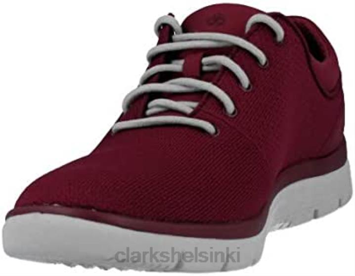 punaiset miesten tunsil ace tennarit clarks Clarks miehet 2DHN12 punainen
