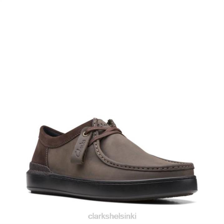 ruskea clarks court lite wally Clarks miehet 2DHN6568 ruskea