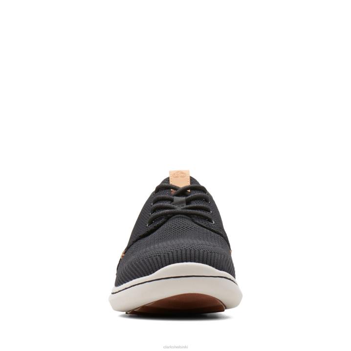 step urban mix black clarks Clarks miehet 2DHN3438 musta