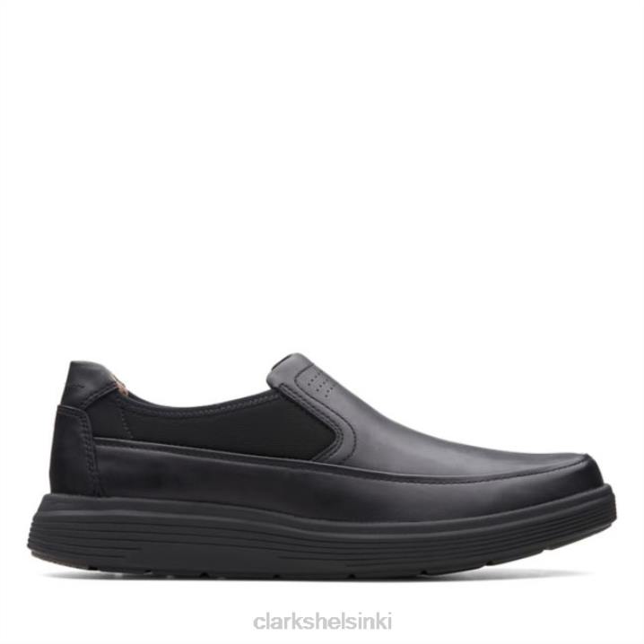 black leather un abode go black leather clarks Clarks miehet 2DHN5468 musta nahka