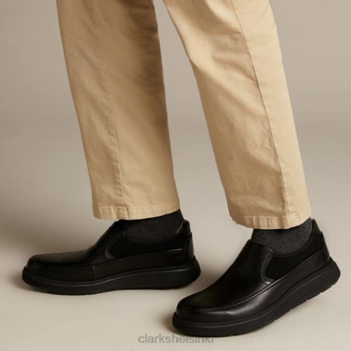black leather un abode go black leather clarks Clarks miehet 2DHN5468 musta nahka