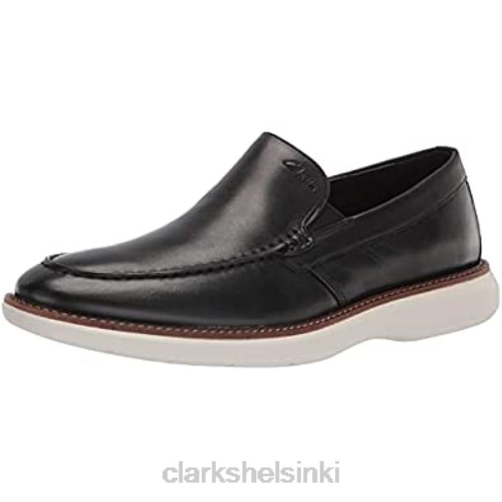 clarks miesten brantstep loafer musta nahka Clarks miehet 2DHN2794 musta nahka