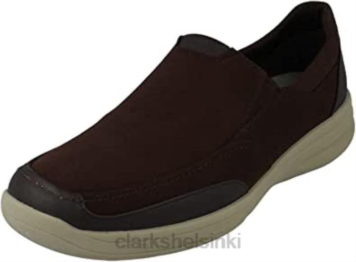 clarks miesten steptrolledge loafers ruskea Clarks miehet 2DHN946 ruskea