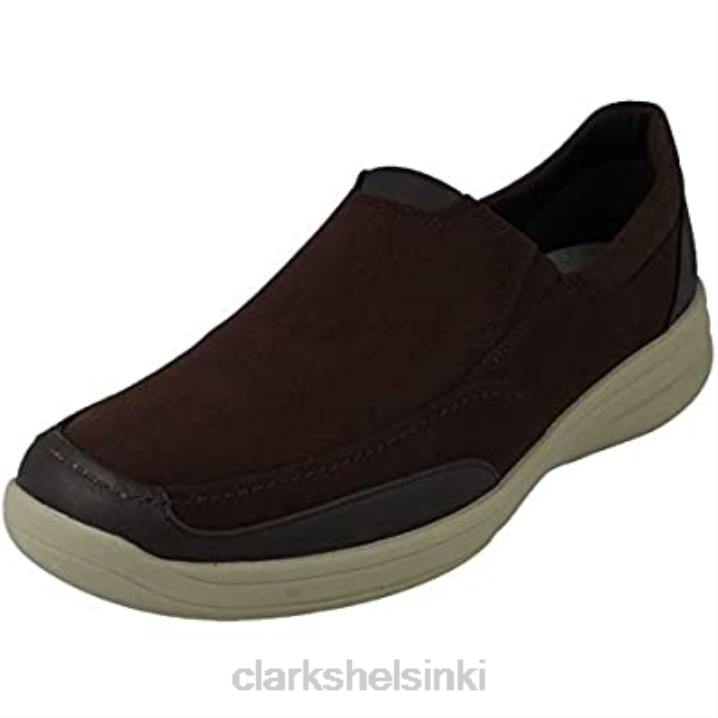 clarks miesten steptrolledge loafers ruskea Clarks miehet 2DHN946 ruskea