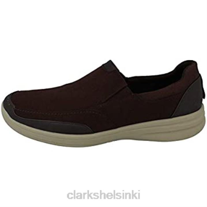 clarks miesten steptrolledge loafers ruskea Clarks miehet 2DHN946 ruskea