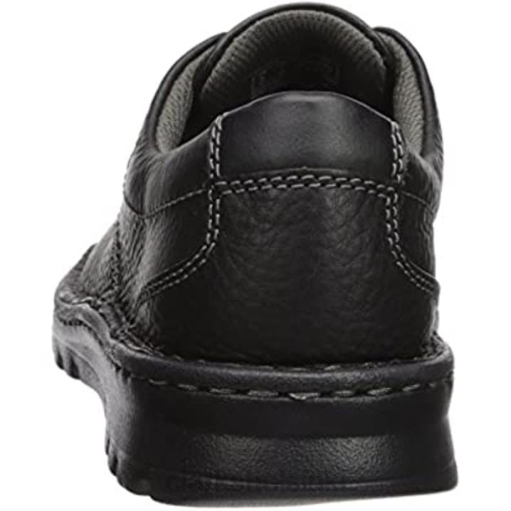 clarks musta öljyinen nahka miesten vanek esiliina loafer Clarks miehet 2DHN921 musta öljyinen nahka