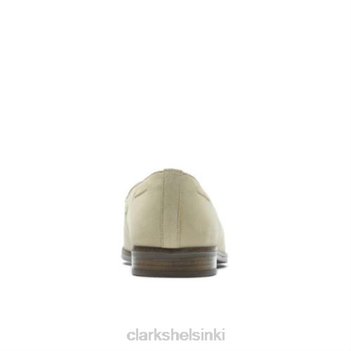 clarks taupe mokkanahka Citi stride slip Clarks miehet 2DHN4401 taupe mokka