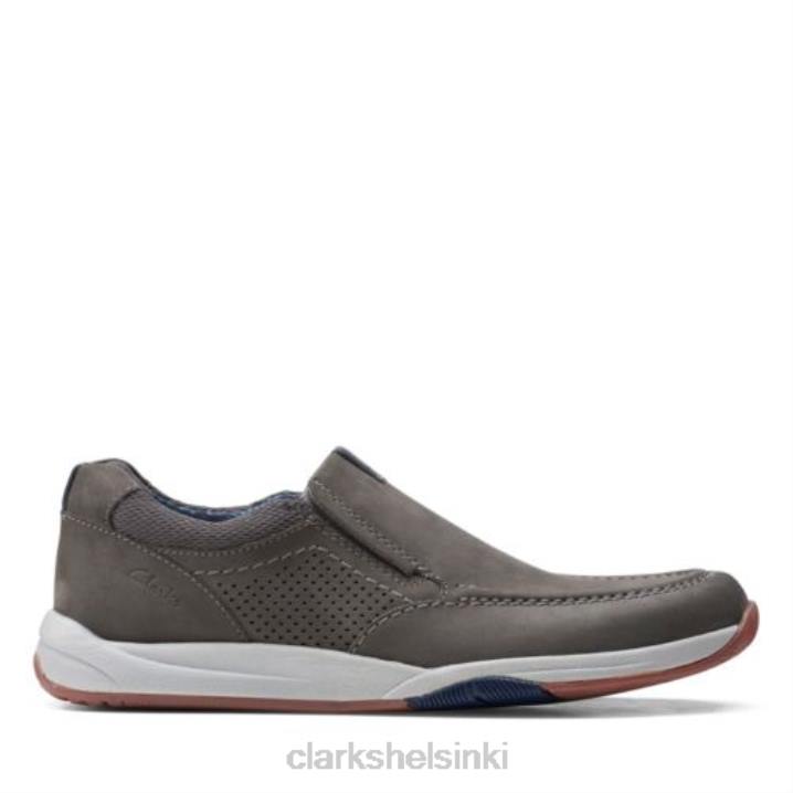 harmaa nubuck clarks langton step Clarks miehet 2DHN4392 harmaa nubukki