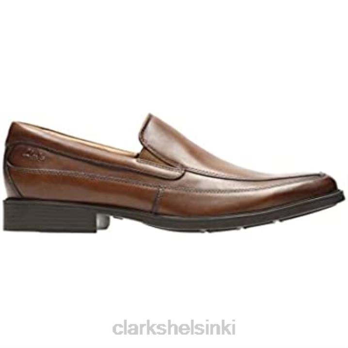 miesten tilden vapaa loafer clarks ruskea tummanruskea nahka Clarks miehet 2DHN1445 ruskea tummanruskea nahka