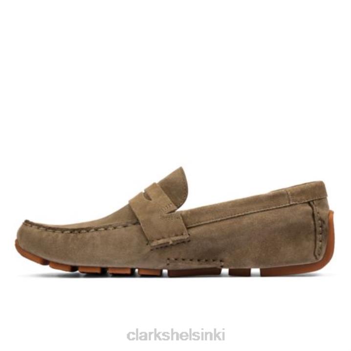 oliivi mokkanahka clarks oswick pen ny Clarks miehet 2DHN4403 oliivi mokka