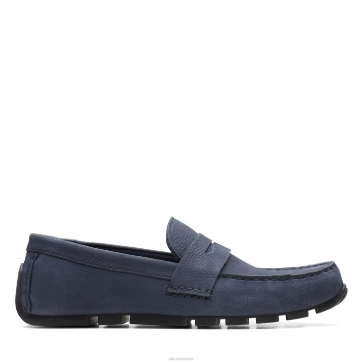 oswick bar clarks navy nubuck Clarks miehet 2DHN3605 laivaston nubukki