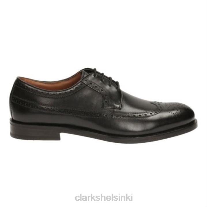 Coling limit clarks mustaa nahkaa Clarks miehet 2DHN4517 musta nahka