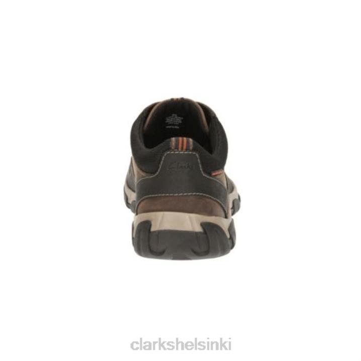 Walbeck reuna ruskeat nahkaiset clarks Clarks miehet 2DHN4446 ruskeaa nahkaa