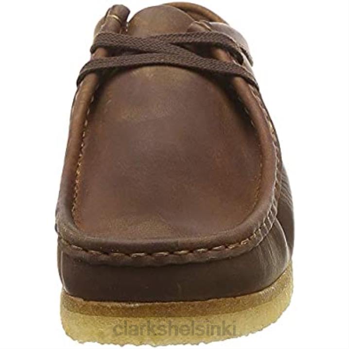alkuperäiset wallabee miesten mokkanahka vapaa-ajan kengät tummanruskeat clarks Clarks miehet 2DHN2181
