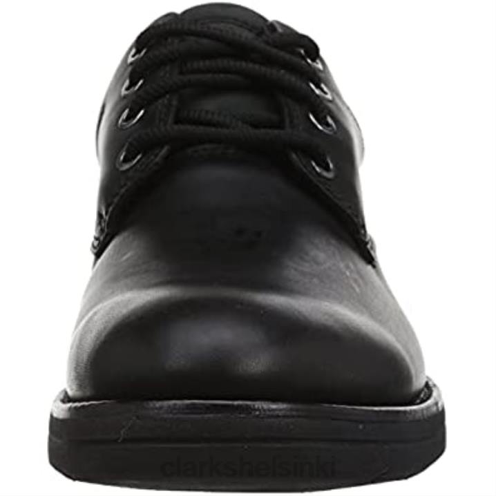 black clarks banning lo gtx mustat nahkaiset miesten muodolliset kengät Clarks miehet 2DHN712 musta