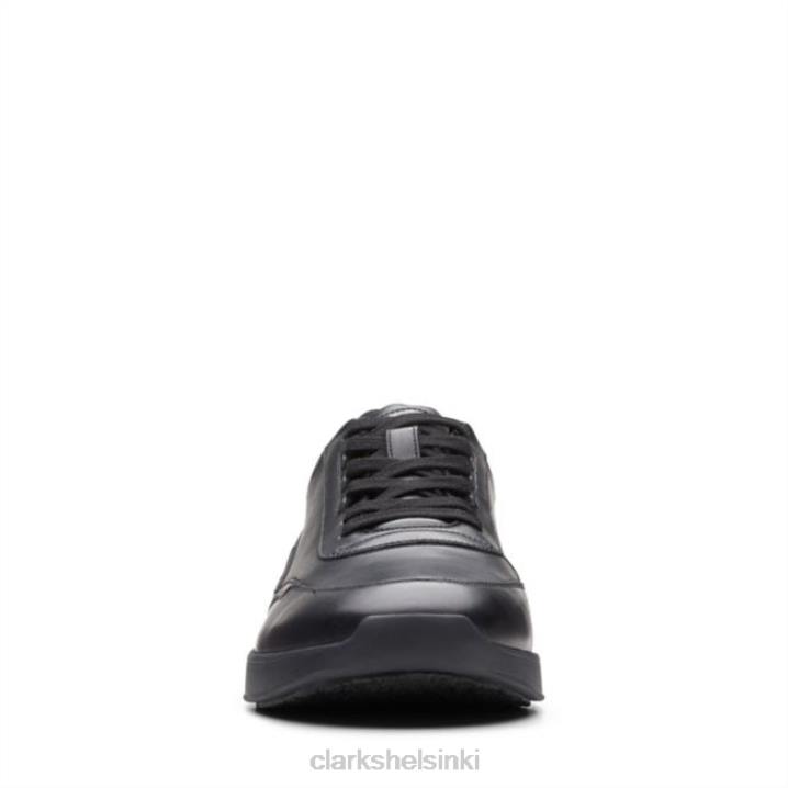 clarks black leather race lite pitsi musta nahka Clarks miehet 2DHN5569 musta nahka