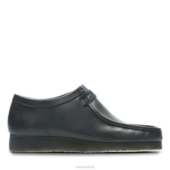 clarks black leather wallabee musta nahka Clarks miehet 2DHN5537 musta nahka