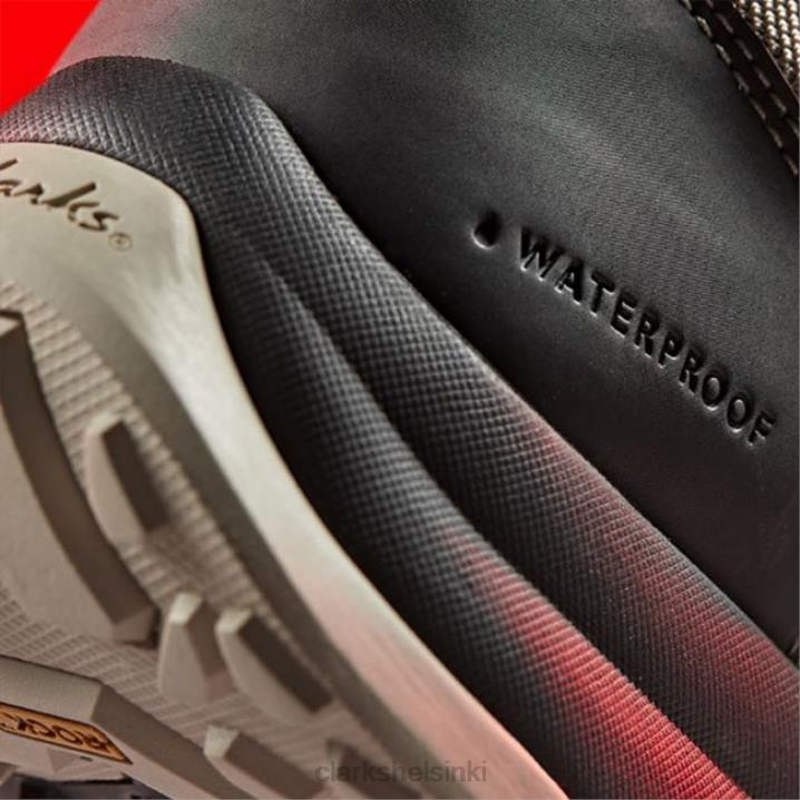 clarks black nubuck atl trail pitsi vedenpitävä musta nubuck Clarks miehet 2DHN6665 musta nubukki