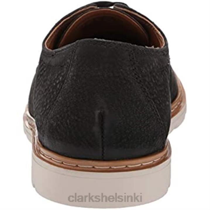 clarks black nubuck mens lug lite matalat kengät Clarks miehet 2DHN2873 musta nubukki