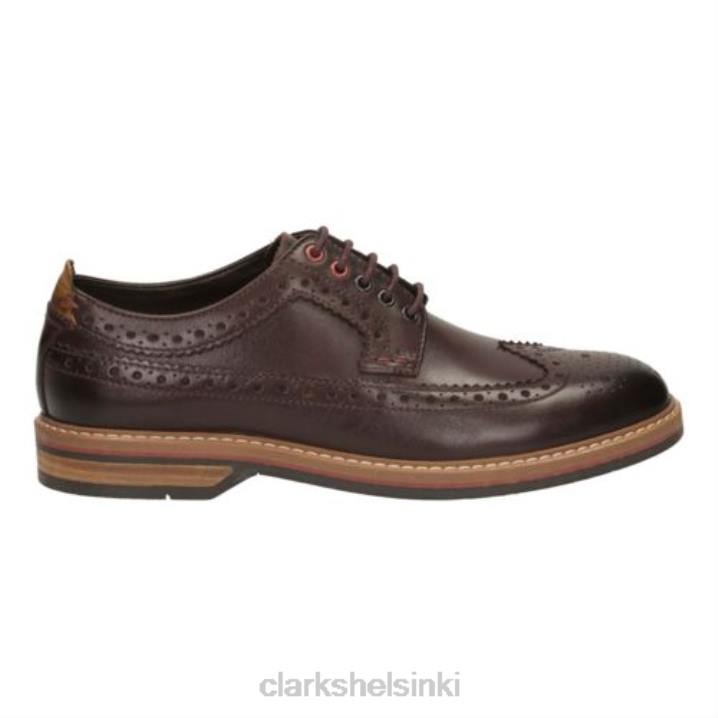 clarks chestnut pitney limit Clarks miehet 2DHN4497 kastanja