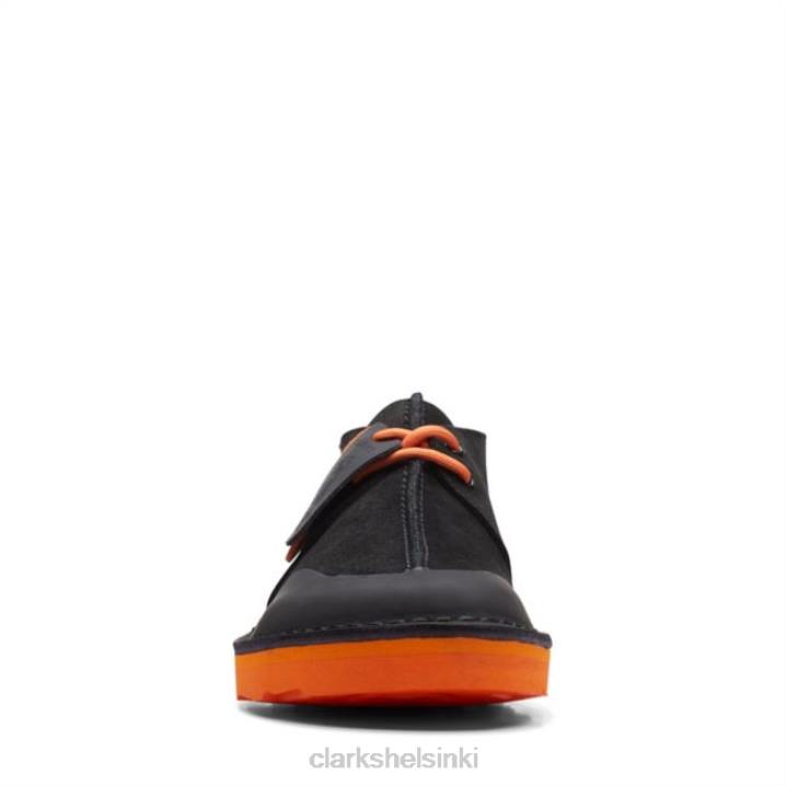 clarks deserttrekftre musta/oranssi musta/oranssi Clarks miehet 2DHN6706 musta/oranssi