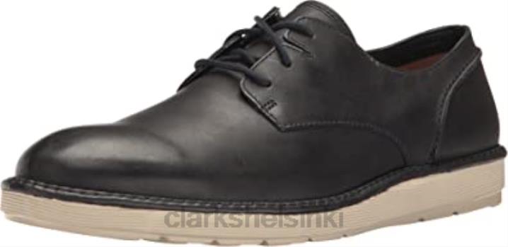 clarks miesten fayeman pitsiä laivastonsininen nahkakenkä Clarks miehet 2DHN2816