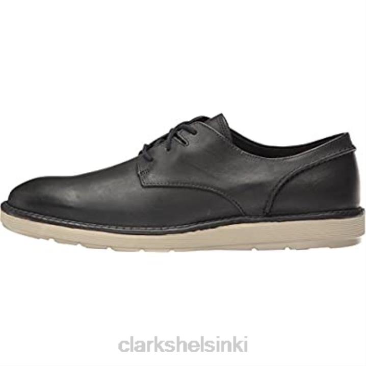 clarks miesten fayeman pitsiä laivastonsininen nahkakenkä Clarks miehet 2DHN2816