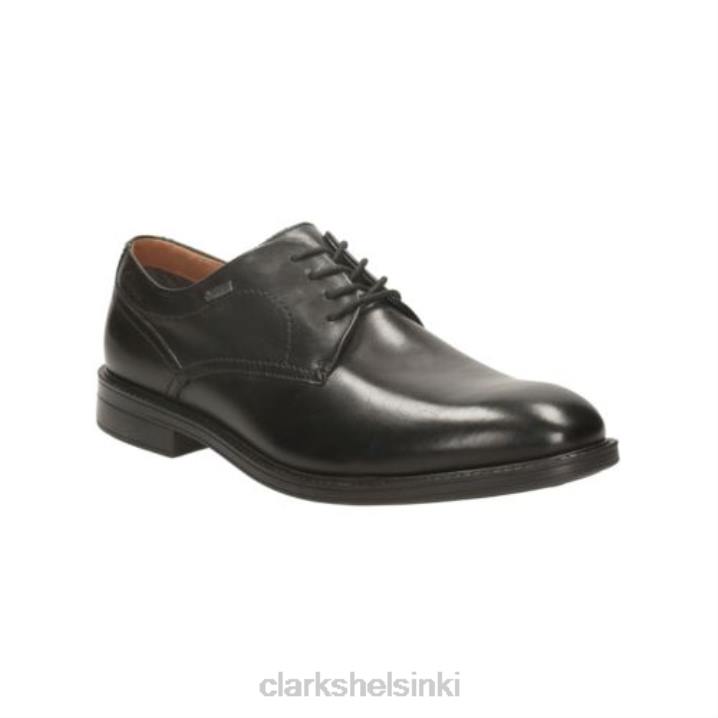 clarks musta nahka chilver walk gtx Clarks miehet 2DHN4513 musta nahka