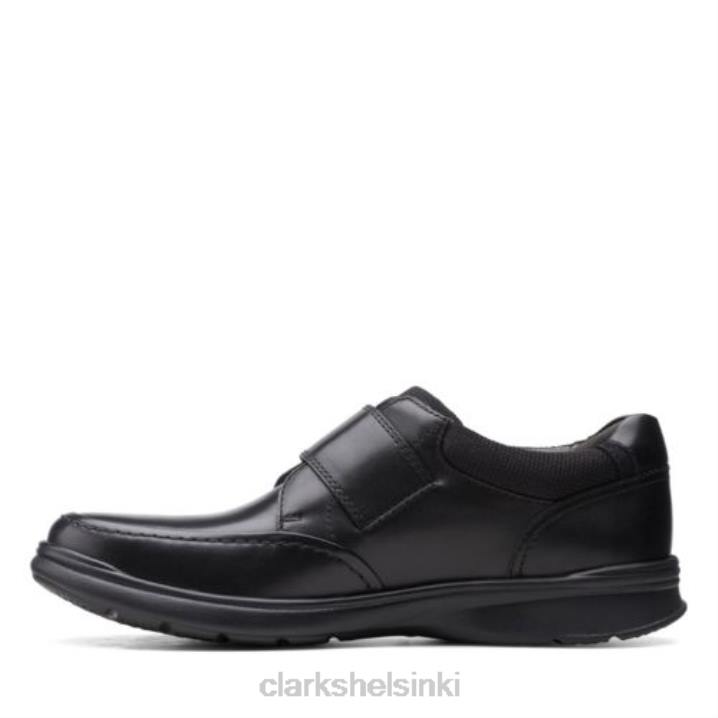 cotrell hihna clarks blk sileää nahkaa Clarks miehet 2DHN4471 blk sileää nahkaa