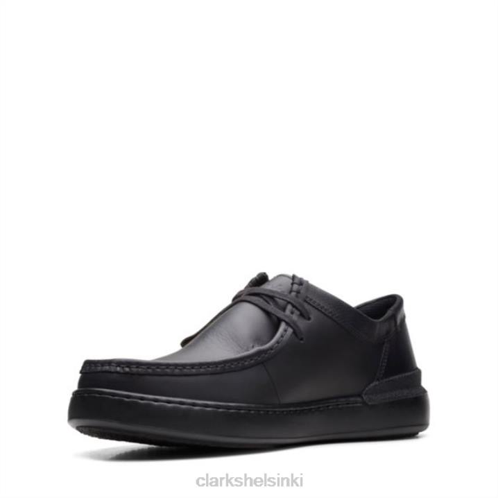 court lite wally black leather musta nahka clarks Clarks miehet 2DHN5534 musta nahka