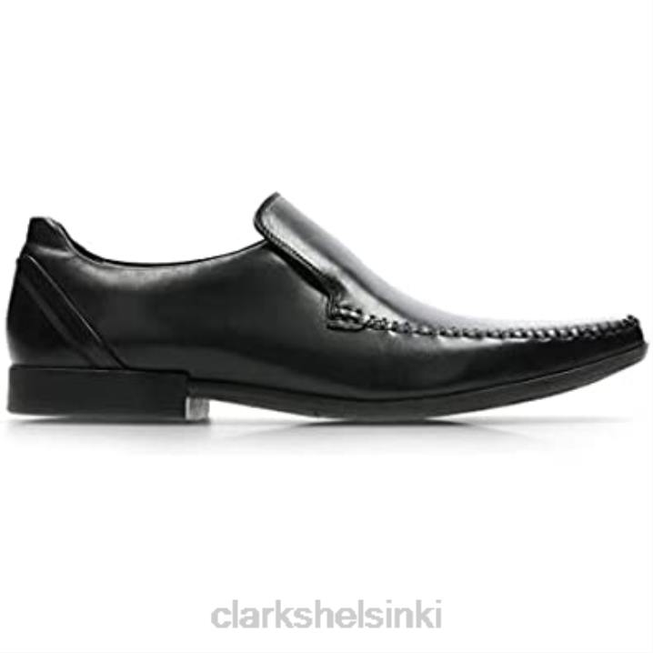 glement sauma nahkakengät mustat clarks Clarks miehet 2DHN1333