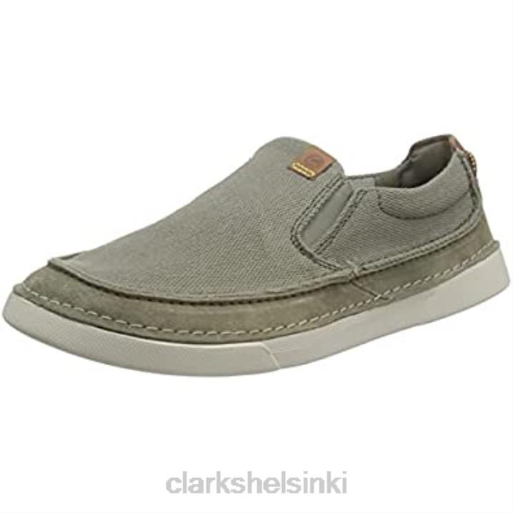 miesten gereld step mule clarks oliivi yhdistelmä Clarks miehet 2DHN1085