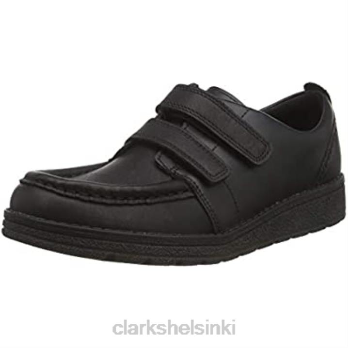 miesten karlock step boat kengät clarks black Clarks miehet 2DHN2735 musta nahka musta nahka