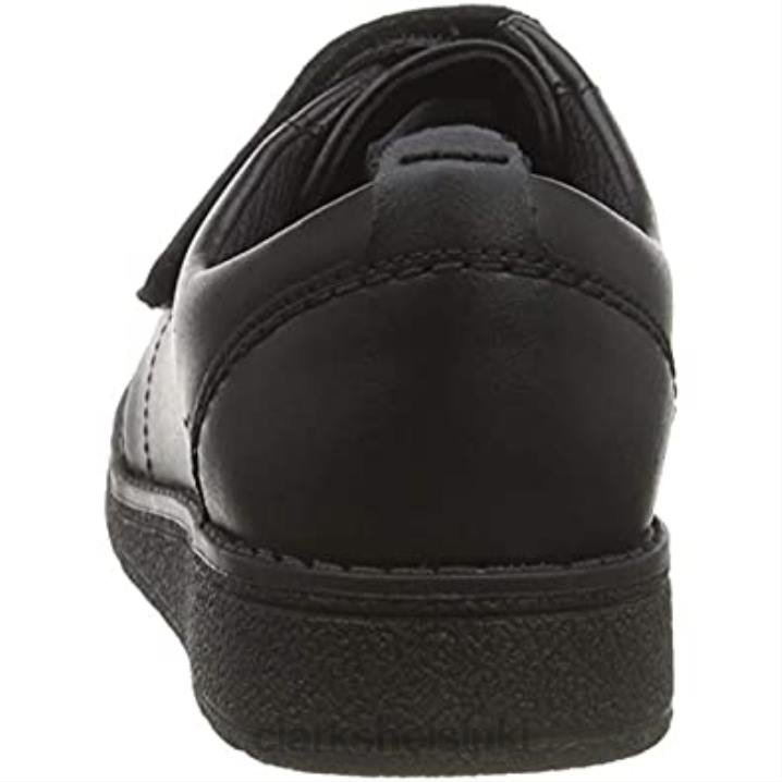 miesten karlock step boat kengät clarks black Clarks miehet 2DHN2735 musta nahka musta nahka