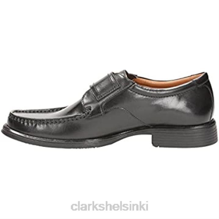 miesten tarranauhat moccasshoes huckley roll musta nahka clarks musta Clarks miehet 2DHN2391 musta