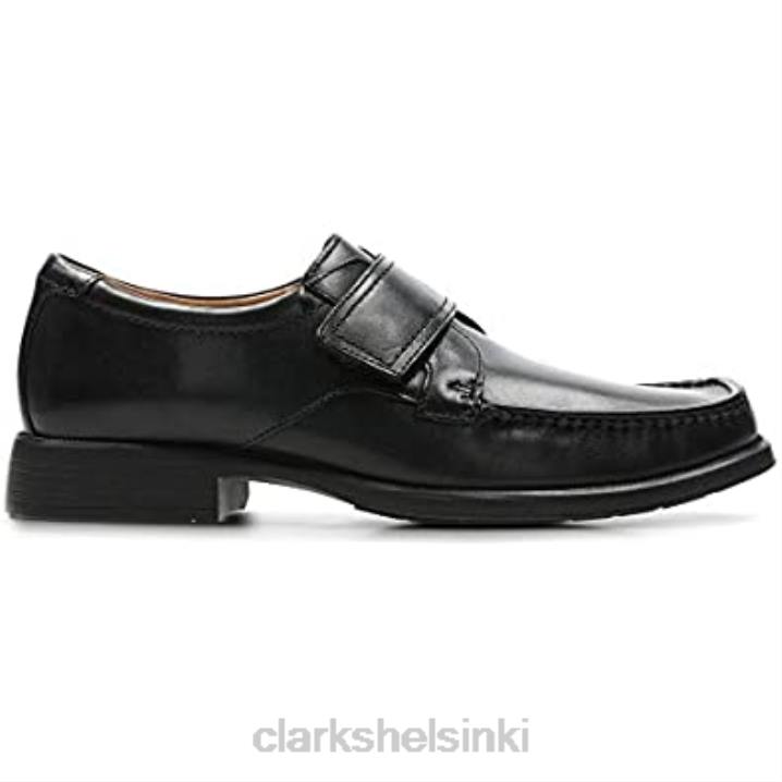 miesten tarranauhat moccasshoes huckley roll musta nahka clarks musta Clarks miehet 2DHN2391 musta