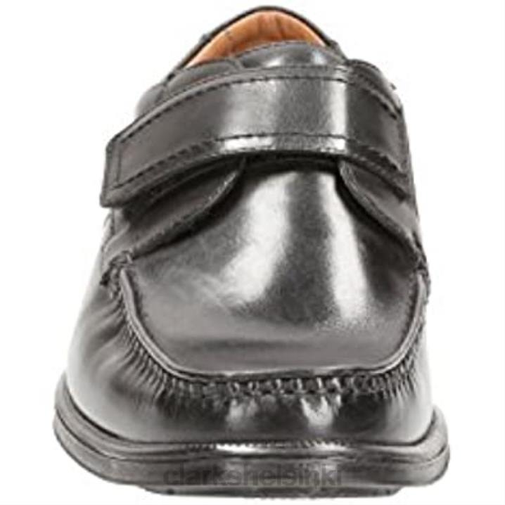 miesten tarranauhat moccasshoes huckley roll musta nahka clarks musta Clarks miehet 2DHN2391 musta