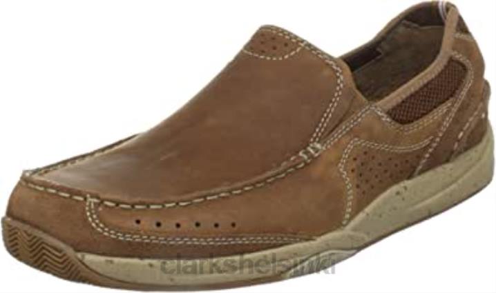 miesten vestal tan nubuck clarks Clarks miehet 2DHN1566 rusketus nubukki