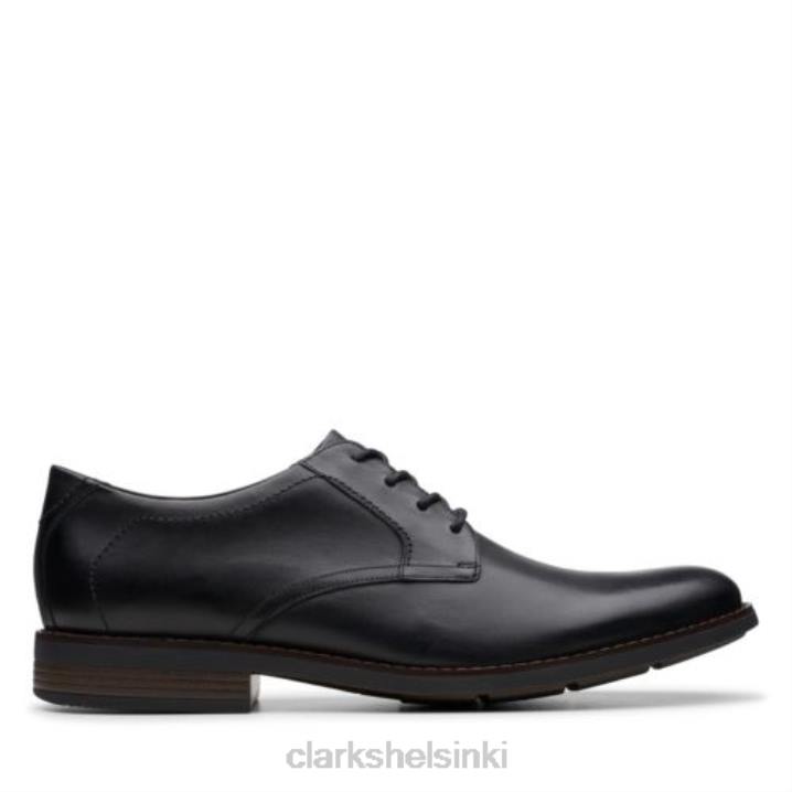 musta nahka becken pitsi clarks Clarks miehet 2DHN4460 musta nahka
