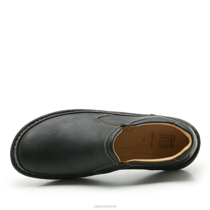 nature easy clarks musta nahka Clarks miehet 2DHN3671 musta nahka