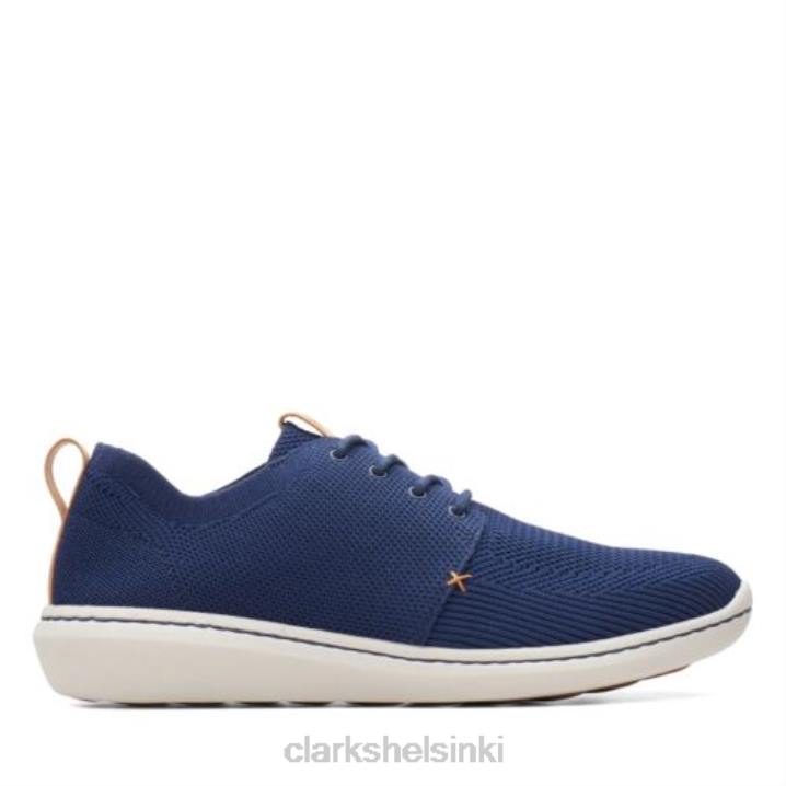 navy clarks step urban mix Clarks miehet 2DHN4432 laivasto