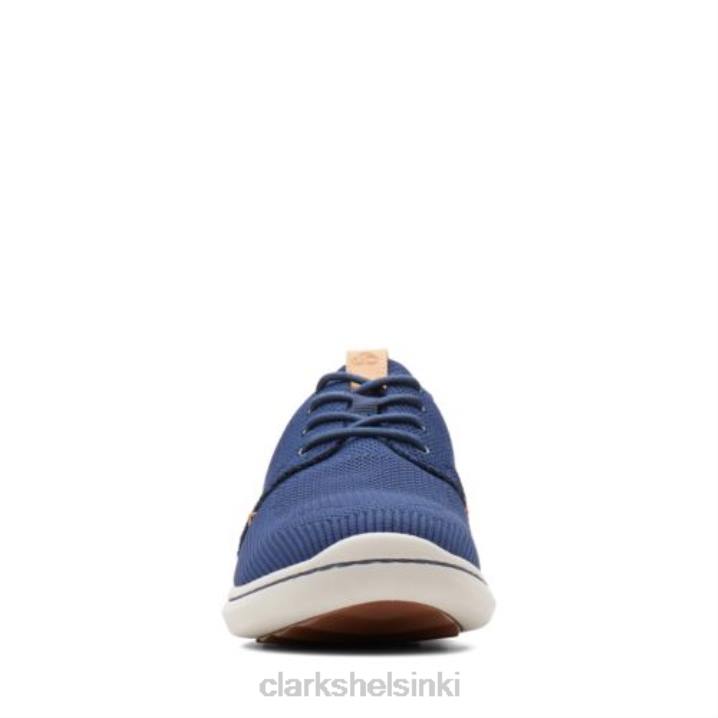 navy clarks step urban mix Clarks miehet 2DHN4432 laivasto