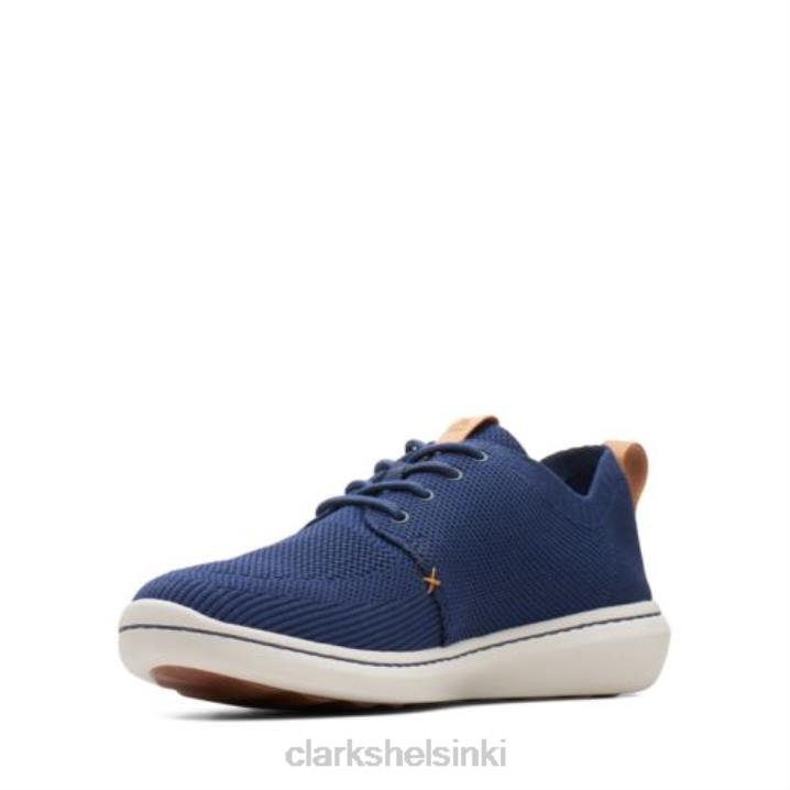 navy clarks step urban mix Clarks miehet 2DHN4432 laivasto